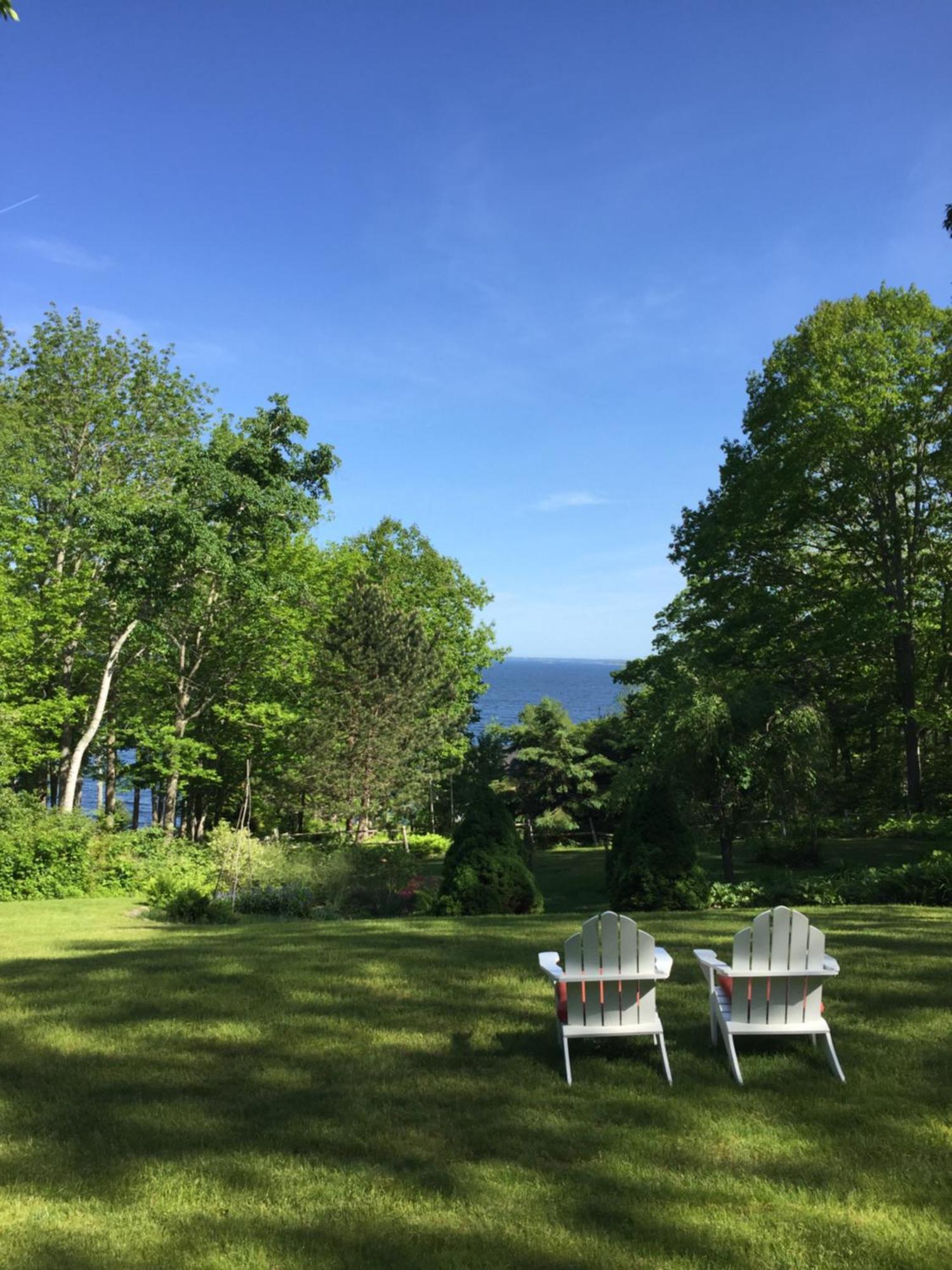 Bed and Breakfast Victorian By The Sea Lincolnville Exterior foto